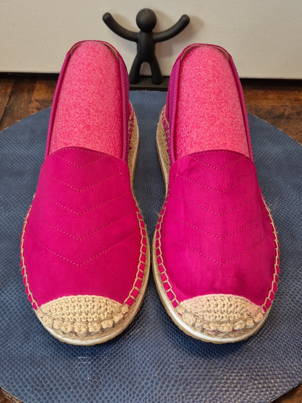 Cole Haan "Cloudfeel" Technology Magenta Slip-On Espadrille Flats sz.8B(#3028D)